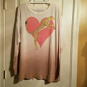 [Wildfox] Ombre Jungle Cheetah Roadtrip